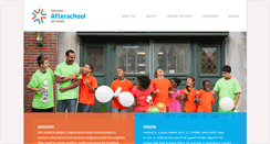 Desktop Screenshot of indianaafterschool.org